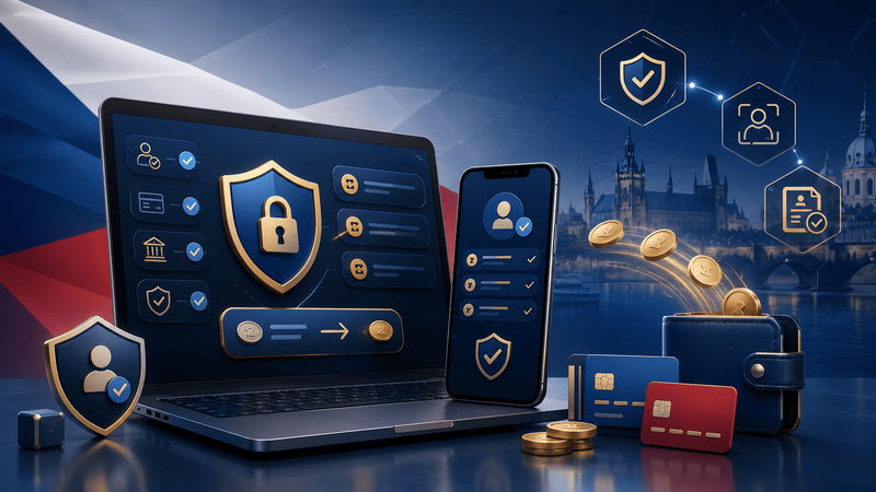 Online casino CZ výběry peněz, platební metody a bezpečné ověření KYC